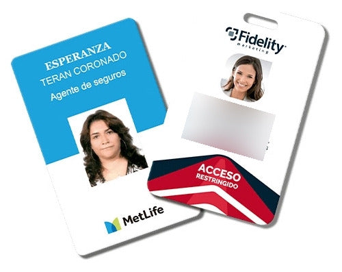 Credenciales Personalizadas X 2 Unidades 2