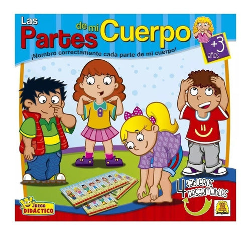 Implás Las Partes De Mi Cuerpo Juego Educativo 1