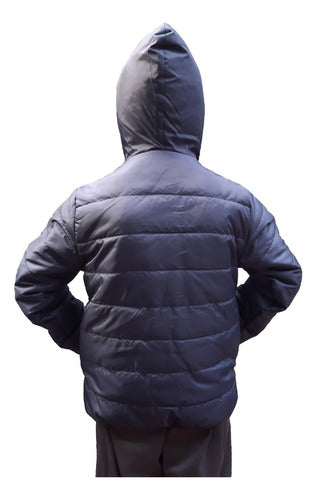 Kids' Navy Blue Inflatable Jacket School Sizes 4 to 16 3