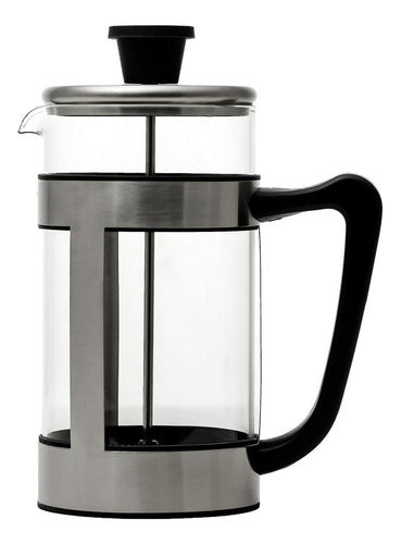 Kitchen Tools Cafetera Prensa Francesa A Embolo Vidrio Acero Grande 800ml 2