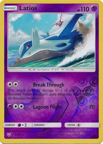 Pokémon Carta Tcg - Latios - Sun And Moon 0