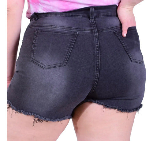 Supercompras Short Jean Elastizado Talles Especiales 1