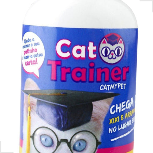 Spray Educador P/ Gatos Anti Xixi Trainer 120ml Treinador 7