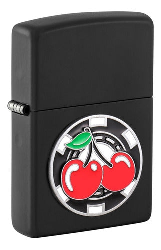 Zippo Encendedor 48905 Poker Chip With Cherries Garantia 0