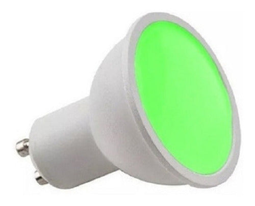 Generic LED Dicroic Lamp 7W GU10 Green 0