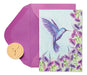 Papyrus Purple Hummingbird Blank Cards with Envelopes (14 Units) 0