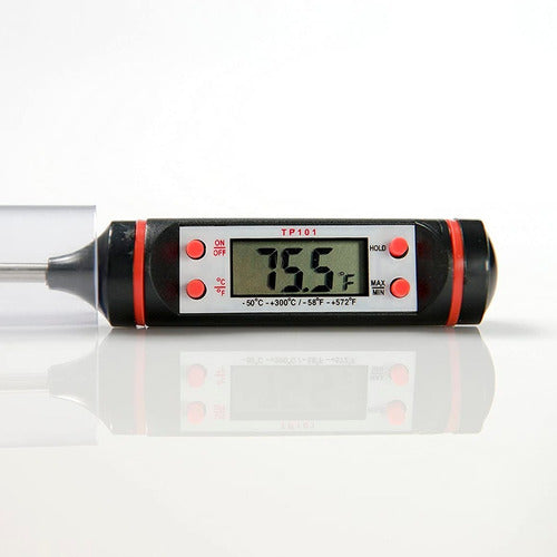 Levys Bazar Digital Cooking Thermometer Cº Fº for Meats and Chocolate 5