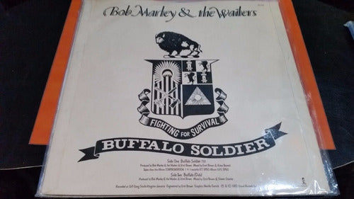 Bob Marley & The Wailers Buffalo Soldier Vinilo Maxi Uk 1983 4