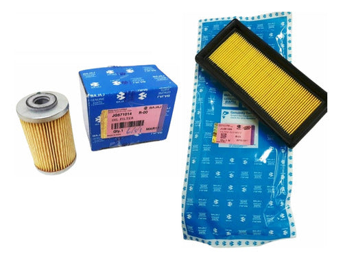 Bajaj Original Air and Oil Filter Kit for NS200 and Others 0