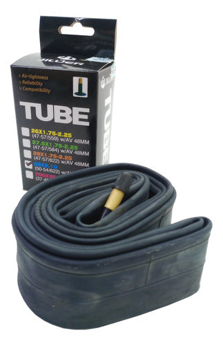 Jiluer Bicycle Inner Tube 29x2.10 Schrader Valve 48mm 1