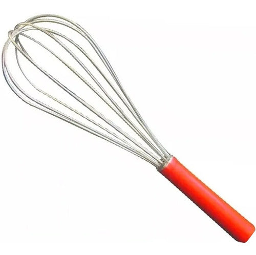 JyNP Manual Wire Whisk with Rubber Handle 40cm 0