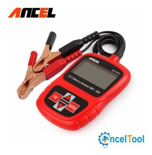 ANCEL Probador De Batería De Coche 12V Para Inundados, Agm, Gel Bs 4