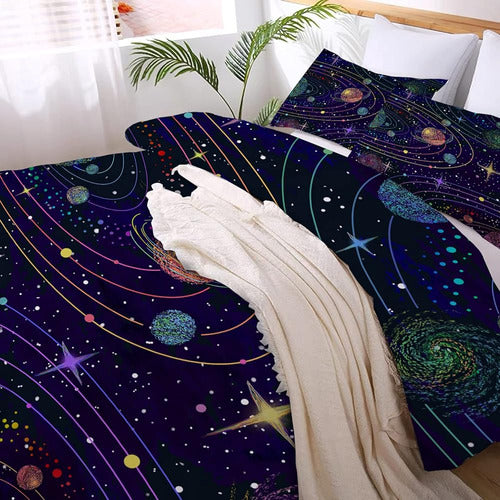 Okalayni Twin Comforter Sets For Boys Girls Kids Teens Space 3