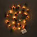 Luditek Christmas Garland with Lights Pine Cone Red Berries 2.5m 20 LEDs 1