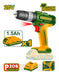 Jadever 20v Cordless Drill with Percussion + 1.5Ah Battery and Charger JDCDP521 1