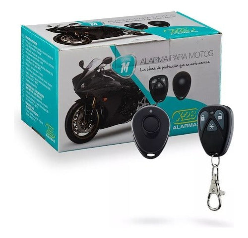 X28 Alarma Moto X-28 M20 Presencia Sirena Dos Controles Cycles 0