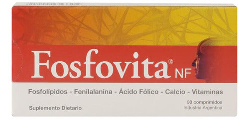 Temis Lostaló Fosfovita 30 Comp Improve Concentration and Memory Original 0