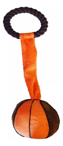 Mercadoflash Plush Toy Basketball Puller with Sound 1