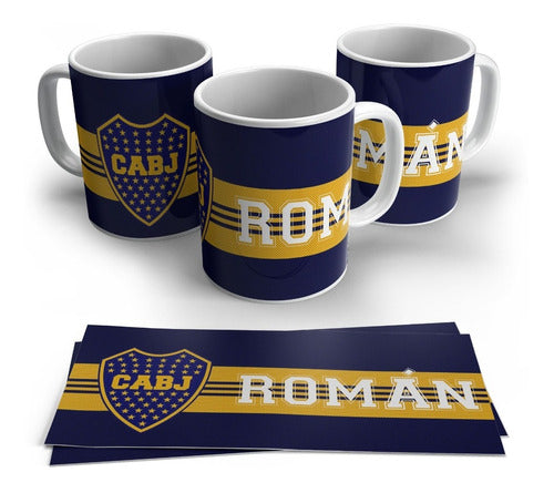 Taza De Plástico - Boca Juniors Personalizada Fútbol 0