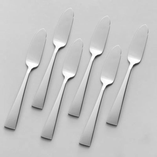 Set of 6 Volf Vecchio Fish Knives - Stainless Steel 0