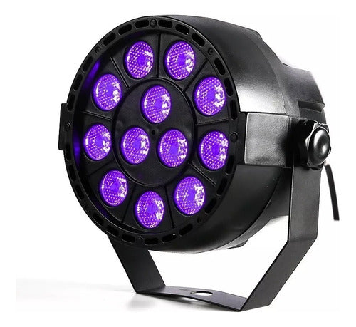 Silverled Tacho Foco Luces Led Luz Negra Dmx Fiestas Fluor 0