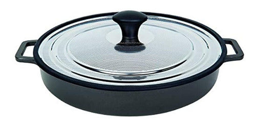 Masterpan Sartén Antiadherente Para Horno Con Tapa Para Cale 2