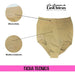 Aretha 611 High Waist Shapewear Panties Seamless Tummy Control Universal Modeler 34