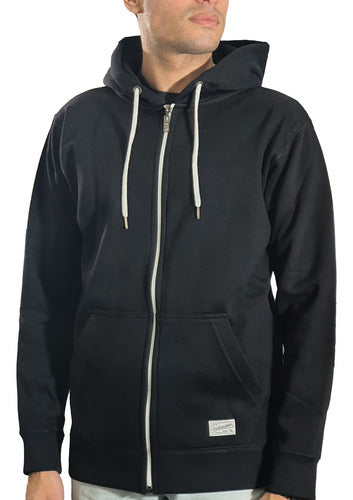 Quiksilver Lifestyle Hoodie Jacket for Men - Black Fuk 0