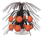 Beistle Basketball Mini Cascade Centerpiece, 7 1/2-Inch, Black / Brown 0