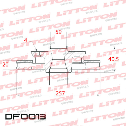 Kit Discos Y Pastillas De Freno Fiat Qubo 2