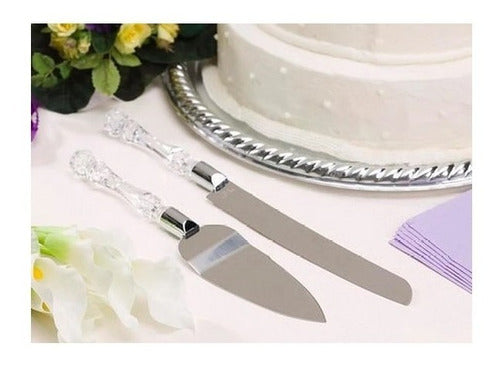 S & W Cake Cutting Knife and Spatula Set 1