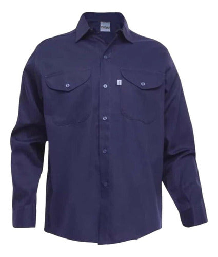 Ombu Original Work Shirt 100% Cotton - Sizes 50 to 54 0