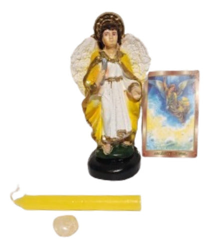 Archangel Jophiel Kit with Citrine, Candle, and Print 0