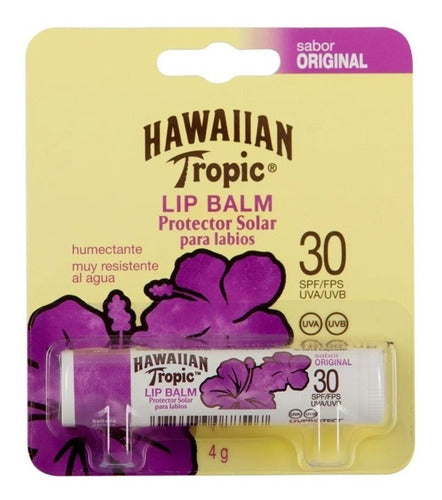 Hawaiian Labial Coco F30 X 4 Gr - Proteccion Segura 0