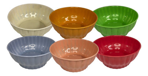 Colombraro Set De Bowl Plastico Colombraro Colores Surtidos 16cm X6 0