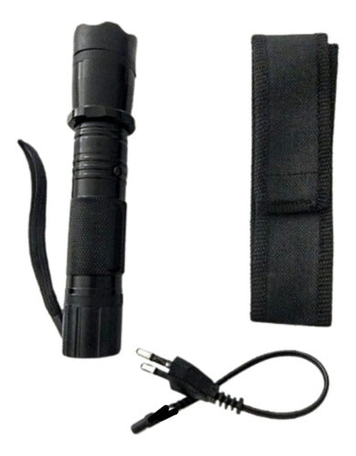 Personal Defense Combo: Tactical Anti-theft Flashlight + Mini Pepper Spray 7