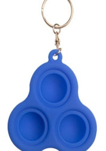 Pop It Fidget Toy Keychain Set of 3 Bubble Sensory Antistress 2
