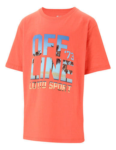 Lotto Athletica Due Kids T-Shirt in Orange | Dexter 0