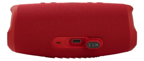 Parlante Portatil Jbl Charge 5 Bluetooth Rojo Tranza 2