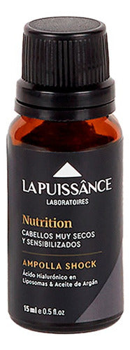 La Puissance Nutrition Argán Ampolla Shock Nutrición X 15ml 0