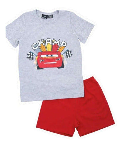 Dufour Disney Short Sleeve Summer Pajama Set Cars 20506 0