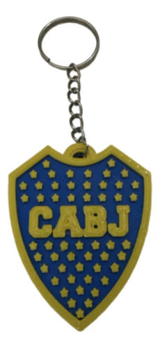 Boca Juniors 3D Plastic Keychain 0