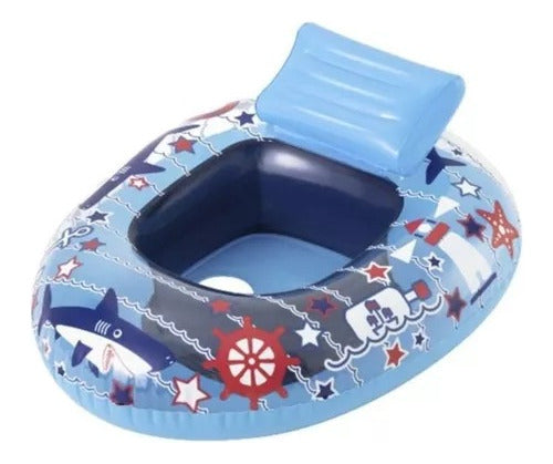 Bestway Inflatable Float Boat for Kids 76x65cm 0