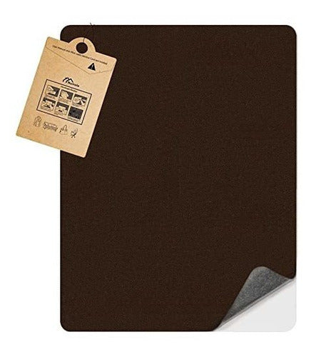 Numola Leather Repair Patch 3x4 Inch Strong Adhesive Repair Tape, Medium Brown 0