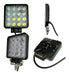 Kit of 6 Square 16 Led Lights for Agricultural Machinery 5
