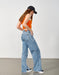 Pantalon Jeans Wide Leg Go Perfect Fit by Loreley 4