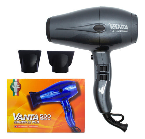 Vanta 500 Premium Hair Dryer Kit + Diffuser 500 3c 1