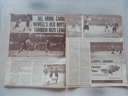 Revista Asi Es Boca N° 881 Año 1971 - Boca - Newell´s 1