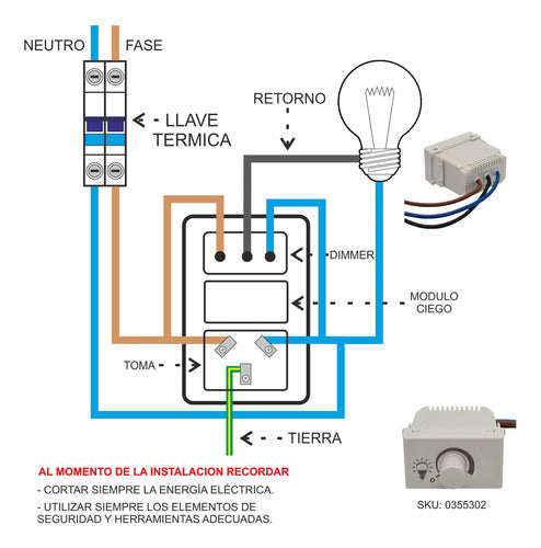 Exultt Dimmer Module for LED Lamps - Urban Series 2