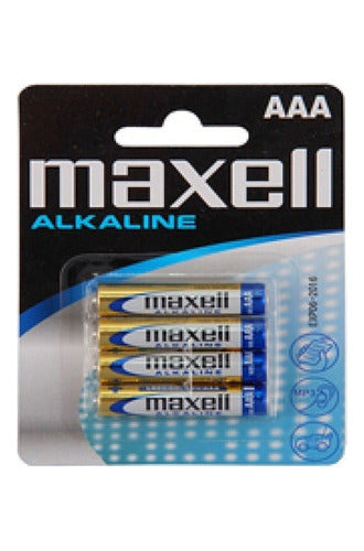 Pilas Alcalinas Aaa Pack X 4 Unidades maxell diginet 0